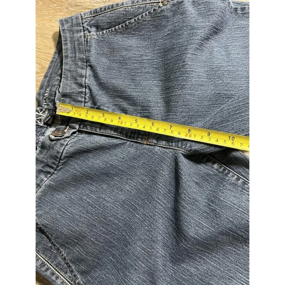 Anne Klein AK Jeans Size 8 Dark Wash Denim Jeans